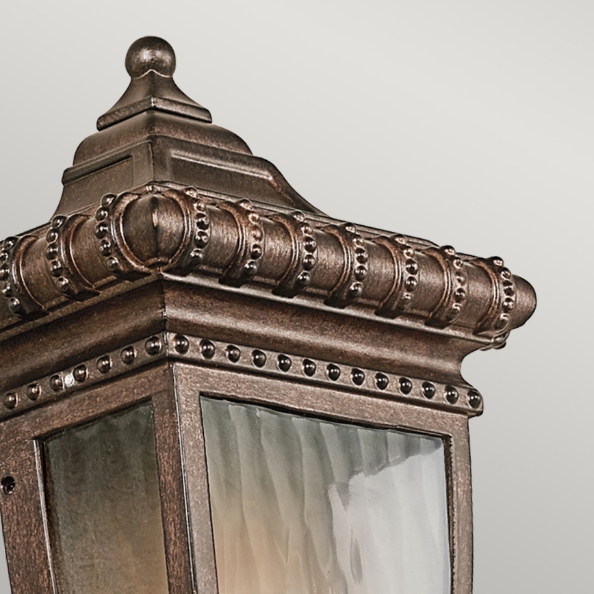 Elstead KL-VENETIAN7-S - Utomhus vägglampa  VENETIAN 1xE14/60W/230V IP44