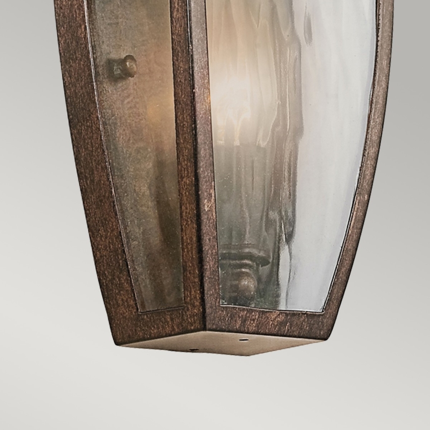 Elstead KL-VENETIAN7-S - Utomhus vägglampa  VENETIAN 1xE14/60W/230V IP44