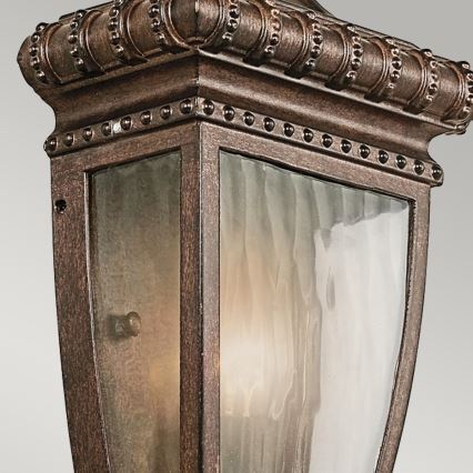 Elstead KL-VENETIAN7-S - Utomhus vägglampa  VENETIAN 1xE14/60W/230V IP44