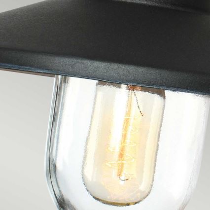 Elstead - Utomhuslampa KLAMPENBORG 1xE27/60W/230V IP44 svart