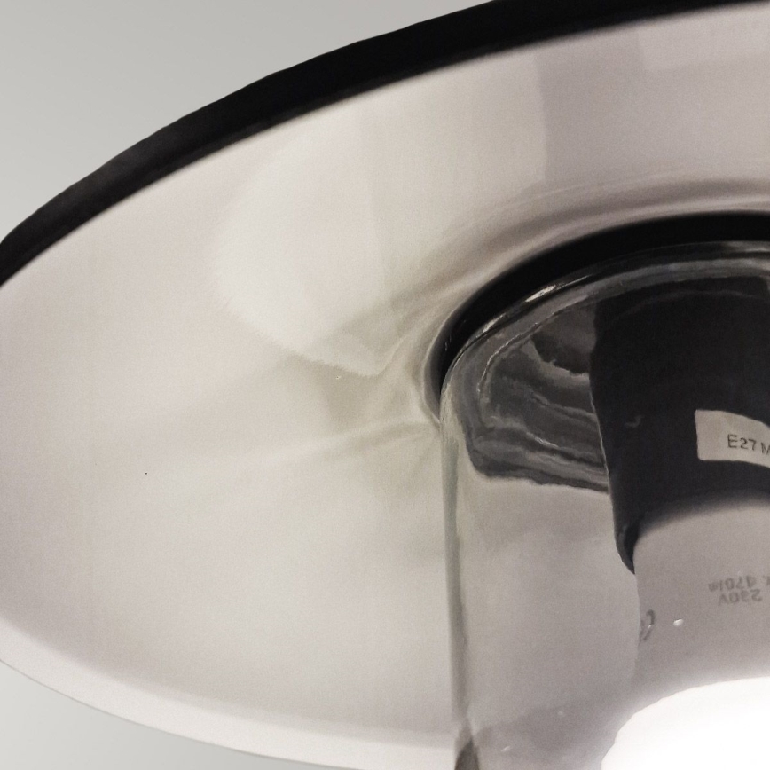 Elstead - Utomhuslampa KLAMPENBORG 1xE27/60W/230V IP44 svart