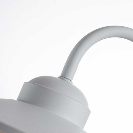 Elstead - Utomhusvägglampa KLAMPENBORG 1xE27/60W/230V IP44 vit