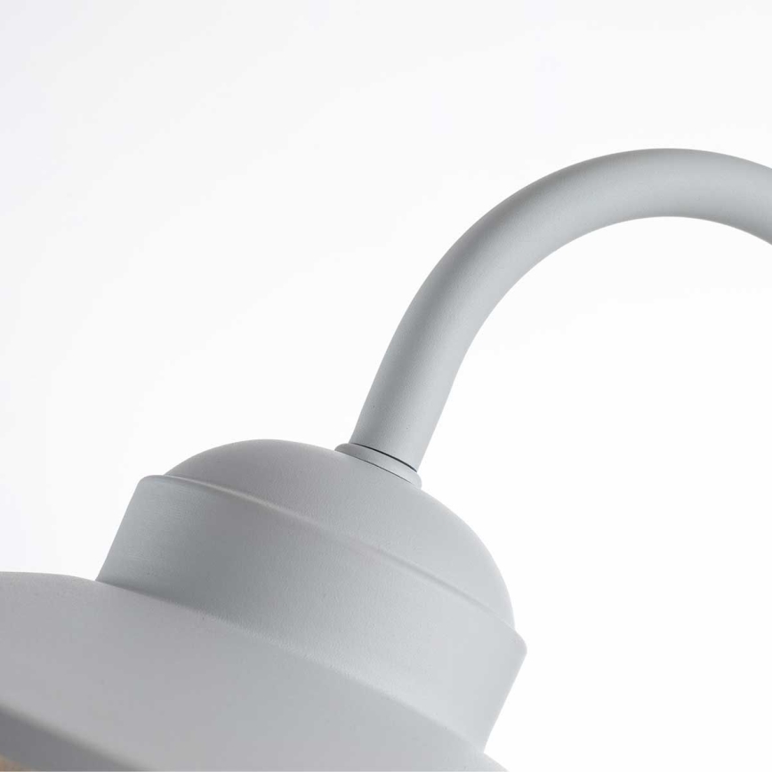 Elstead - Utomhusvägglampa KLAMPENBORG 1xE27/60W/230V IP44 vit