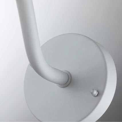 Elstead - Utomhusvägglampa KLAMPENBORG 1xE27/60W/230V IP44 vit