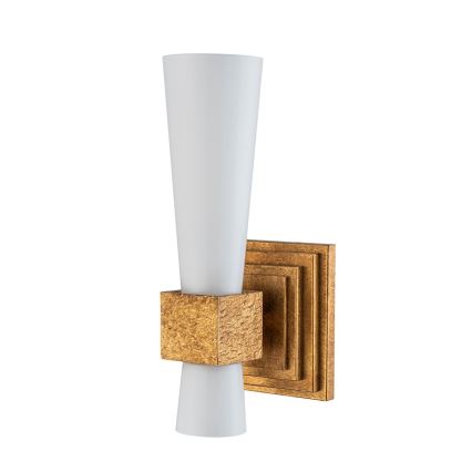 Elstead - Vägglampa KRISTY 1xE27/40W/230V guld