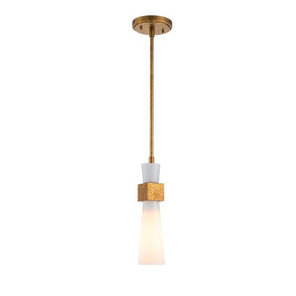 Elstead - Takpendel på stång KRISTY 1xE27/40W/230V Ø 15,2 cm koppar