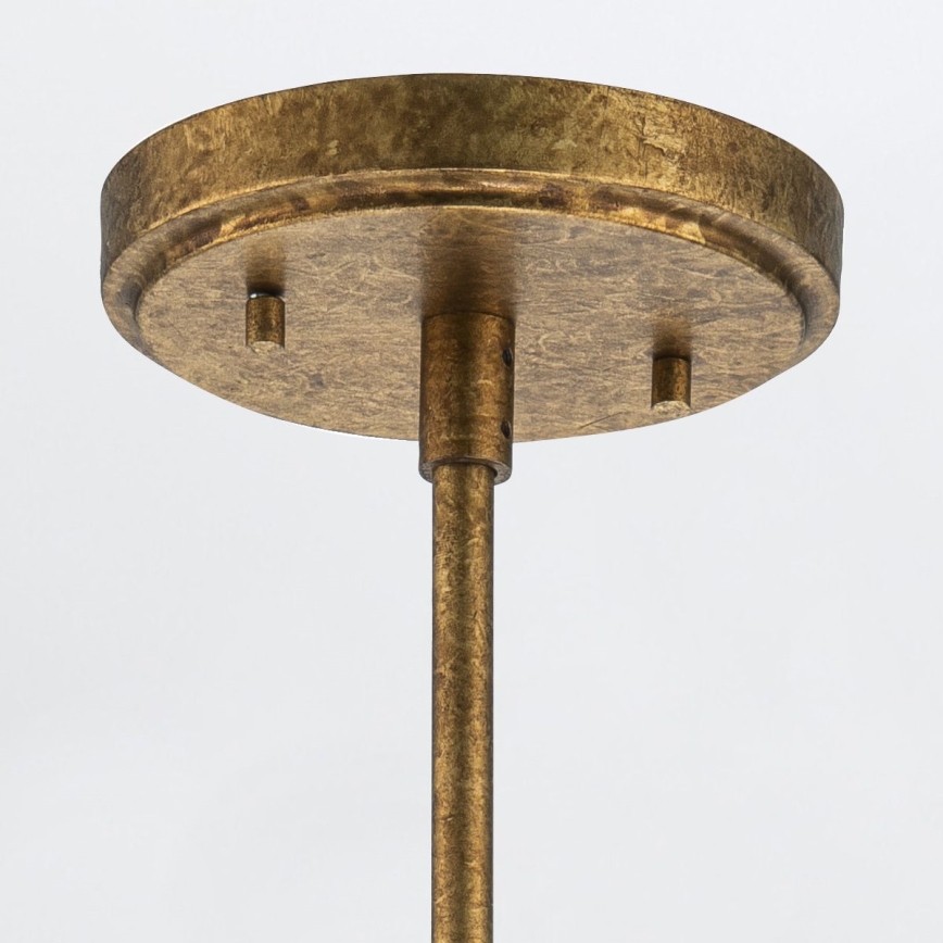 Elstead - Takpendel på stång KRISTY 1xE27/40W/230V Ø 15,2 cm koppar