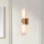 Elstead - LED badrumsvägglampa KRISTY 2xG9/4W/230V IP44 kopparfärgad