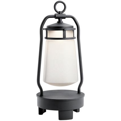 Elstead KL-LYNDON-BT-B-BK - LED Utomhus dimbar lampa med högtalare LYNDON LED/3W/230V IP44 300 mA