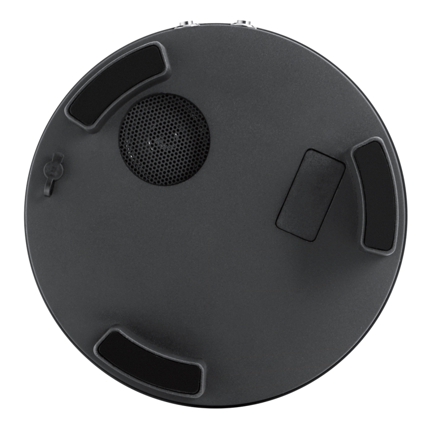 Elstead KL-LYNDON-BT-B-BK - LED Utomhus dimbar lampa med högtalare LYNDON LED/3W/230V IP44 300 mA