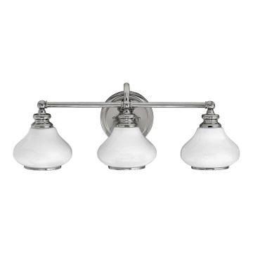 Elstead - LED Vägglampa för badrum AINSLEY 3xG9/3W/230V IP44
