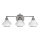 Elstead - LED Vägglampa för badrum AINSLEY 3xG9/3W/230V IP44