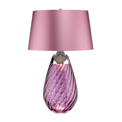 Elstead - LED bordslampa LENA 1xE27/40W/230V + 1xGU10/7W 74 cm rosa