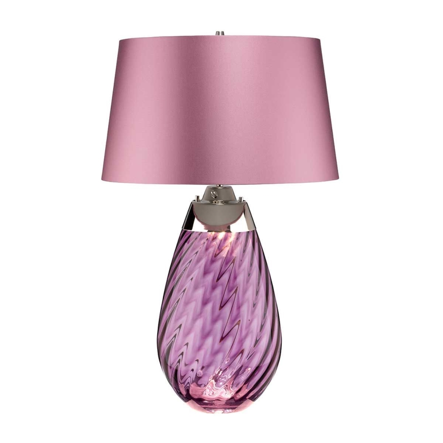 Elstead - LED bordslampa LENA 1xE27/40W/230V + 1xGU10/7W 74 cm rosa