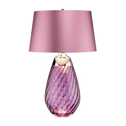 Elstead - LED bordslampa LENA 1xE27/40W/230V + 1xGU10/7W 74 cm rosa