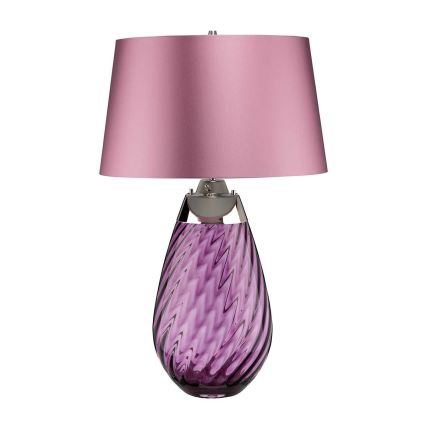 Elstead - LED bordslampa LENA 1xE27/40W/230V + 1xGU10/7W 74 cm rosa