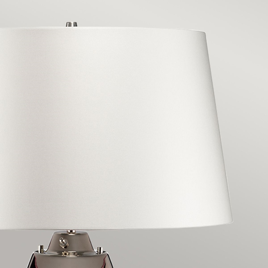 Elstead - LED bordslampa LENA 1xE27/40W/230V + 1xGU10/7W 74 cm rosa/vit