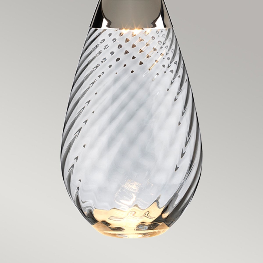 Elstead - LED bordslampa LENA 1xE27/60W/230V + 1xGU10/7W 60,5cm blå/vit