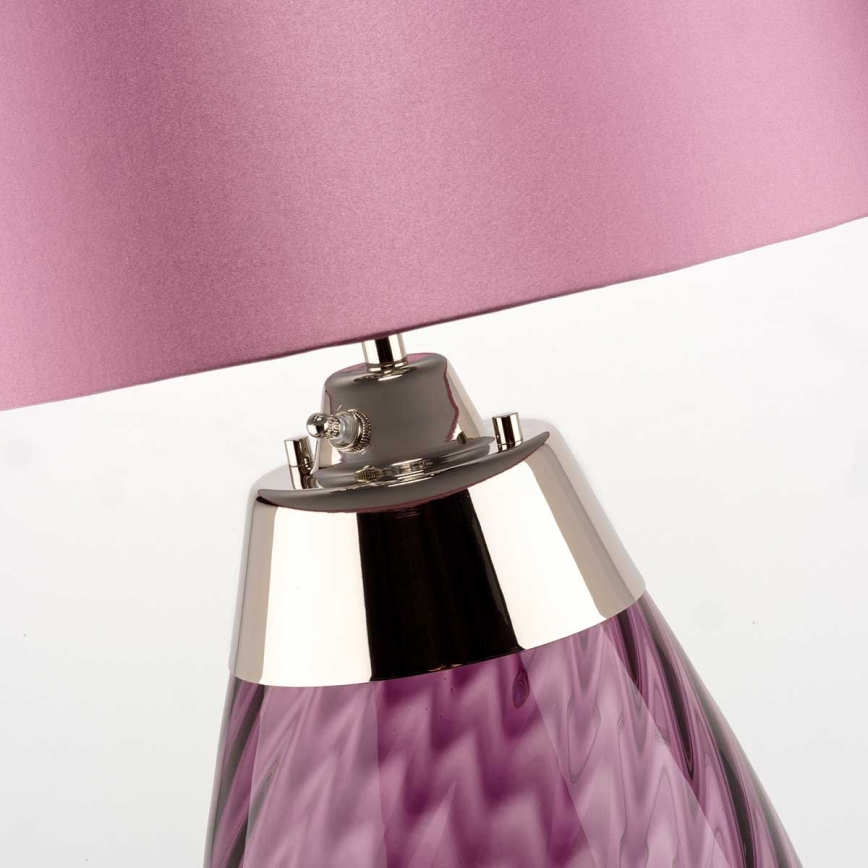 Elstead - LED bordslampa LENA 1xE27/60W/230V + 1xGU10/7W 60,5 cm rosa