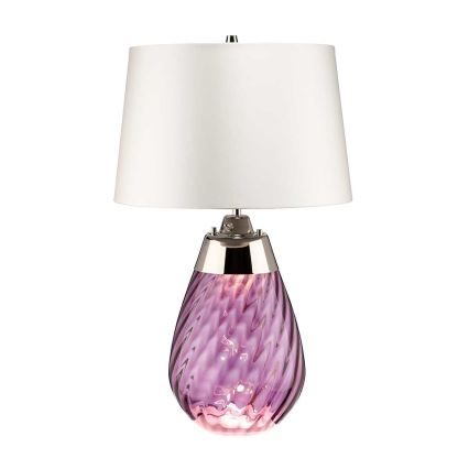 Elstead - LED bordslampa LENA 1xE27/40W/230V + 1xGU10/7W 74 cm rosa