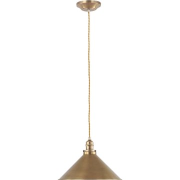 Elstead - Ljuskrona med textilsladd PROVENCE 1xE27/60W/230V guld