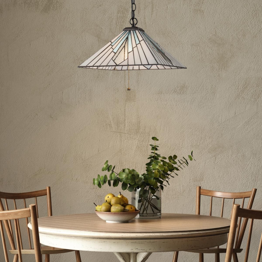 Elstead - Ljuskrona på kedja ALDERLEY 2xE27/60W/230V
