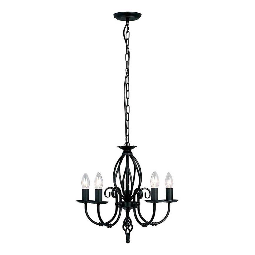 Elstead - Ljuskrona på kedja ARTISAN 5xE14/60W/230V