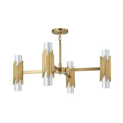 Elstead - Taklampa på stång MARVELE 8xE14/40W/230V guld