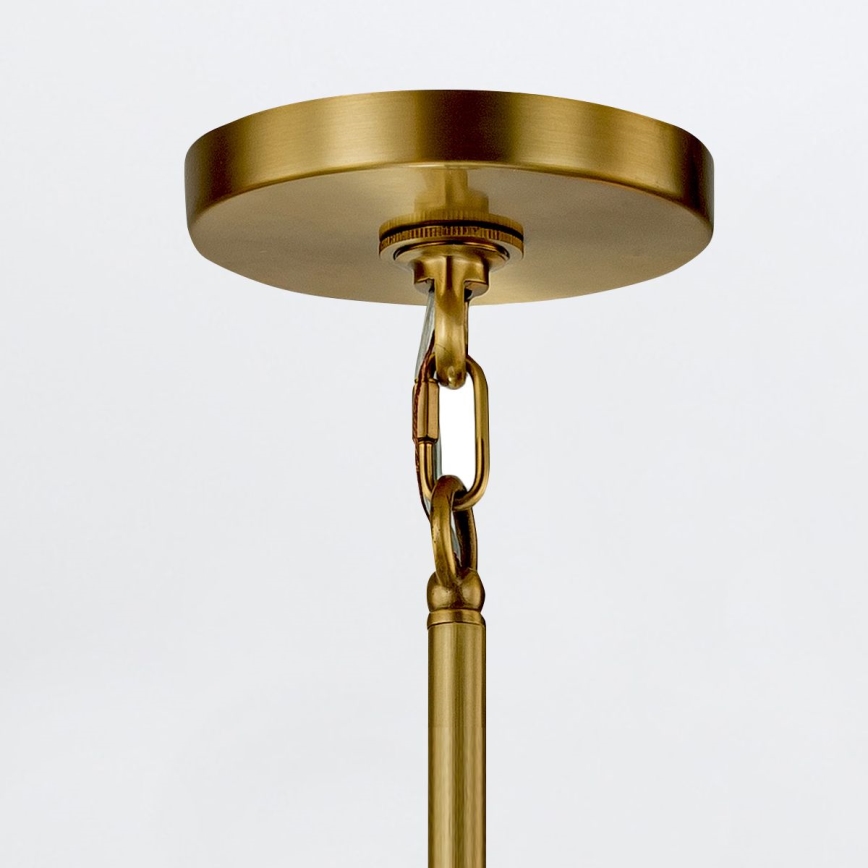 Elstead - Taklampa på stång MARVELE 8xE14/40W/230V guld