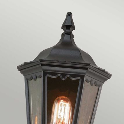 Elstead - Utomhusvägglampa MEDSTEAD 1xE27/60W/230V IP44 svart