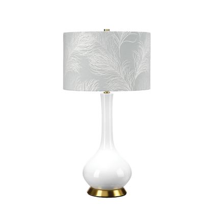 Elstead - Bordslampa MILO 1xE27/60W/230V grå