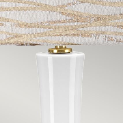 Elstead - Bordslampa MILO 1xE27/60W/230V beige