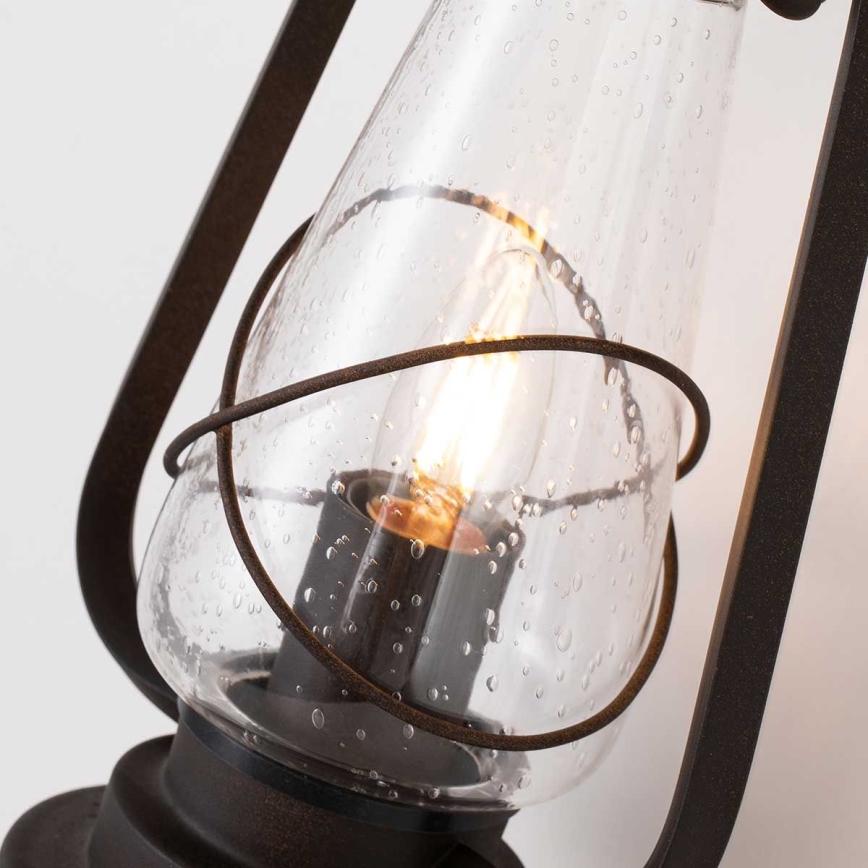 Elstead - Vägglampa för utomhusbruk MINERS 1xE27/60W/230V IP44