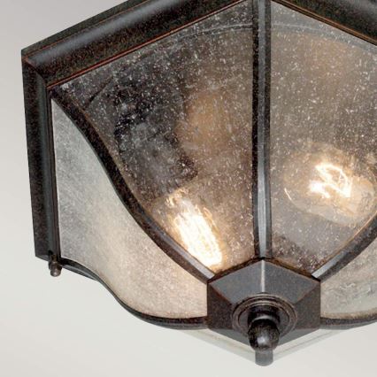 Elstead - Taklampa för utomhusbruk NEW ENGLAND 2xE27/60W/230V IP44