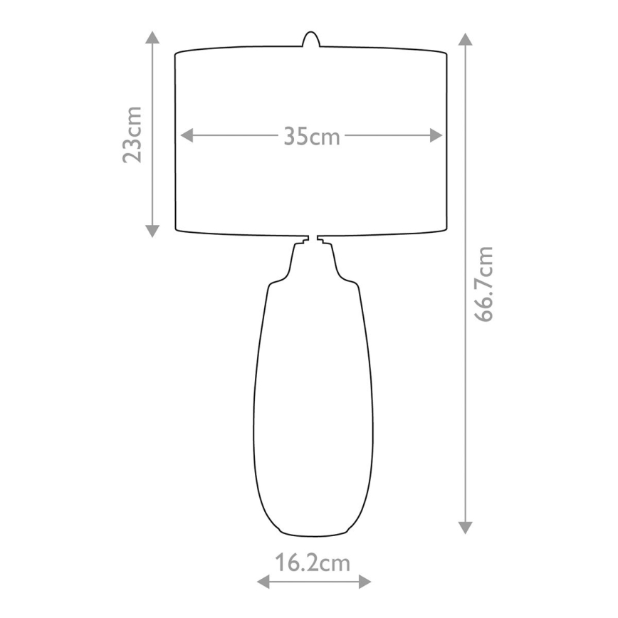 Elstead - Bordslampa NEWHAM 1xE27/60W/230V