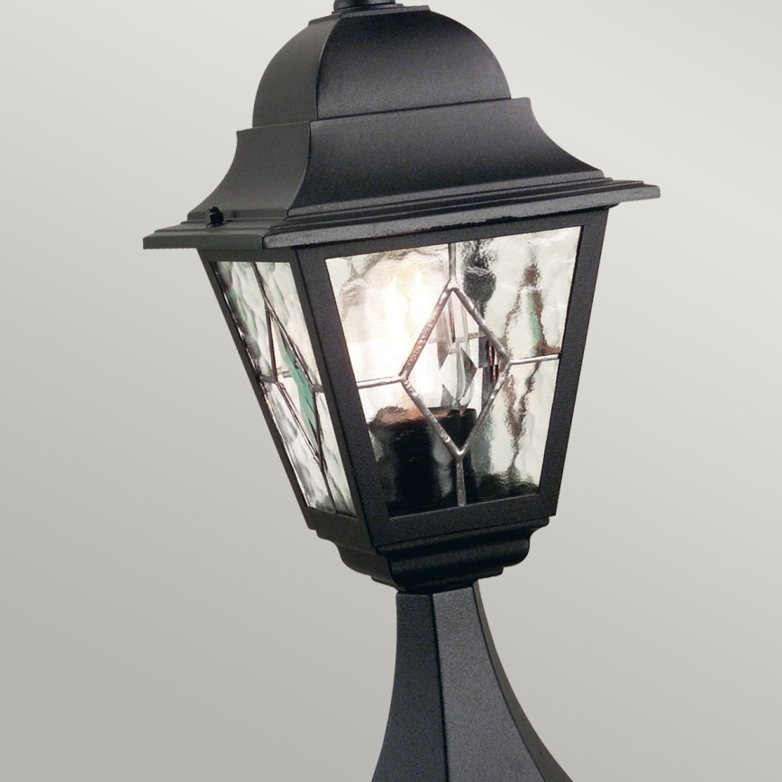 Elstead NR3-BLK - Utomhus lampa  NORFOLK 1xE27/100W/230V IP43
