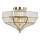 Elstead OLD-PARK-PB - Taklampa  OLD PARK 2xE27/60W/230V gold