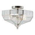 Elstead OLD-PARK-PN -  Taklampa  OLD PARK 2xE27/60W/230V skinande krom 