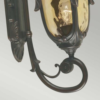 Elstead - Vägglampa för utomhusbruk PHILADELPHIA 1xE27/60W/230V IP44