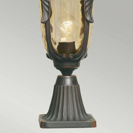 Elstead - Utomhuslampa PHILADELPHIA 1xE27/60W/230V IP44 brons