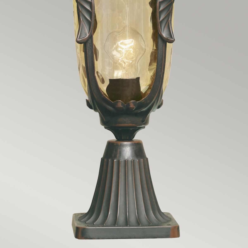 Elstead - Utomhuslampa PHILADELPHIA 1xE27/60W/230V IP44 brons