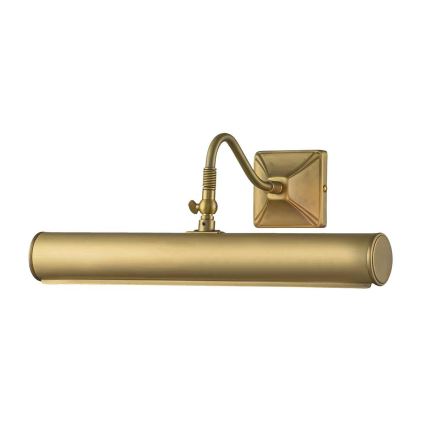 Elstead - Tavellampa PICTURE LIGHT 2xE14/40W/230V guld