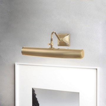Elstead PL1-20-PB - bildljus  PICTURE 2xE14/40W/230V gold