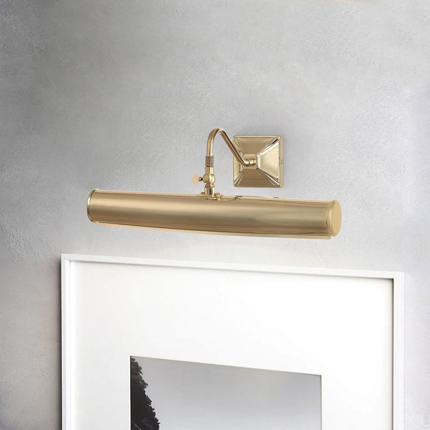 Elstead PL1-20-PB - bildljus  PICTURE 2xE14/40W/230V gold
