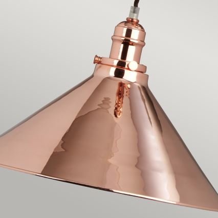Elstead PV-P-CPR - Takkkrona på ett snöre  PROVENCE 1xE27/100W/230V koppar