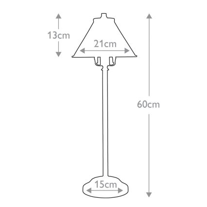 Elstead PV-SL-AB - LED Bordslampa  PROVENCE 1xE14/4W/230V