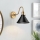 Elstead PV1-AB-MB - Vägglampa PROVENCE 1xE27/60W/230V guld/svart