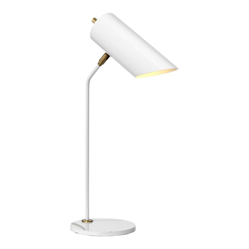 Elstead QUINTO-TL-WAB - Bordslampa  QUINTO 1xE27/8W/230V vit 