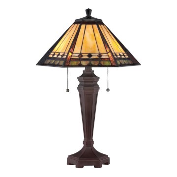 Elstead QZ-ARDEN-TL - Bordslampa  ALCOTT 2xE27/60W/230V