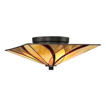 Elstead QZ-ASHEVILLE-F - Taklampa  ASHEVILLE 2xE27/60W/230V